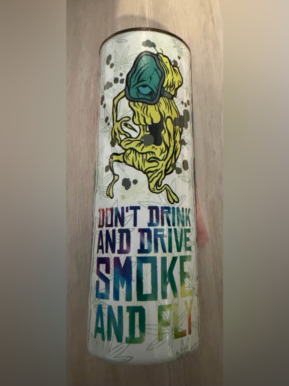 "Sweet Leaf" Stainless Steel Tumbler 20 oz